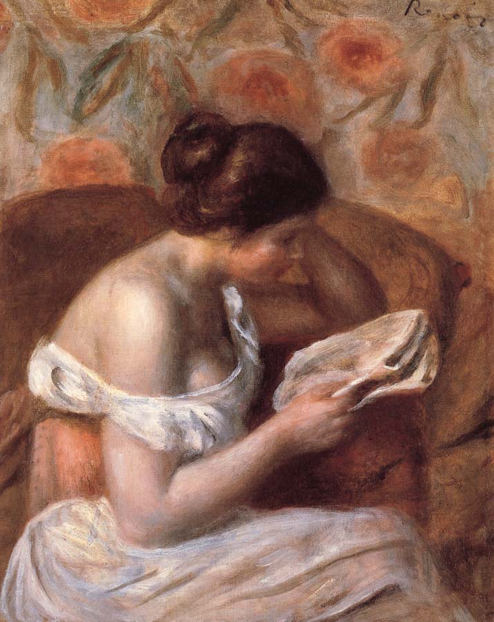 woman reading